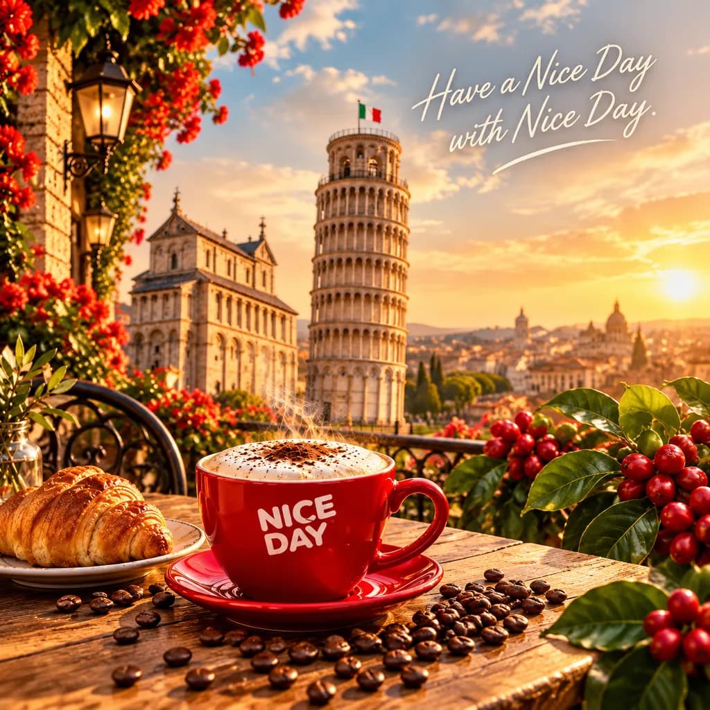 Nice Day brand story — cappuccino culture and everyday joy